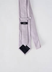 Cravate violet HUGO BOSS pour homme seconde vue