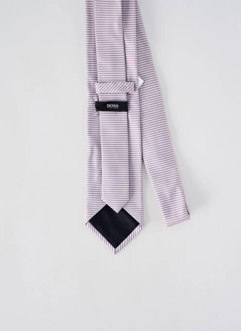 Cravate violet HUGO BOSS homme