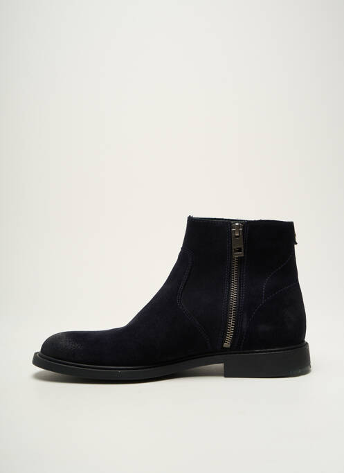 Bottines/Boots bleu HUGO BOSS pour homme