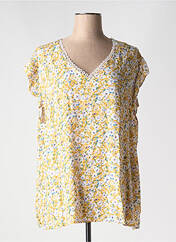 Blouse jaune MELYA MELODY pour femme seconde vue
