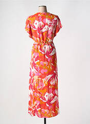 Robe longue orange C'EST BEAU LA VIE pour femme seconde vue
