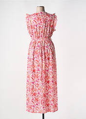 Robe longue rose BY ONE pour femme seconde vue