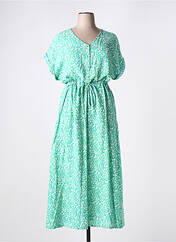 Robe longue vert C'EST BEAU LA VIE pour femme seconde vue