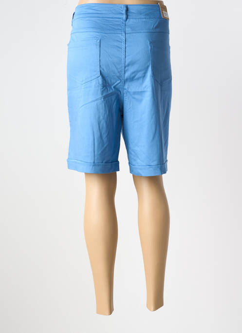 Bermuda bleu WORLD FASHION pour femme