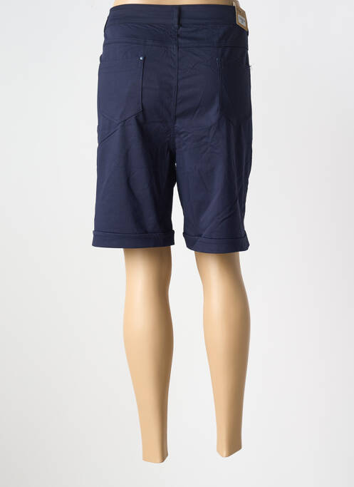 Bermuda bleu fonce WORLD FASHION femme