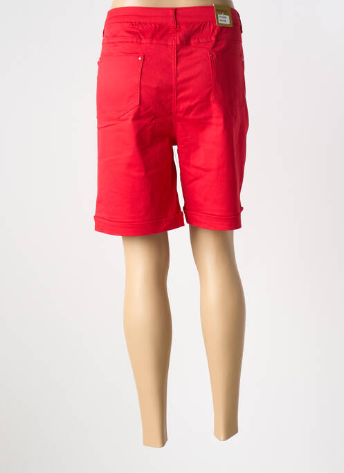 Bermuda rouge WORLD FASHION pour femme