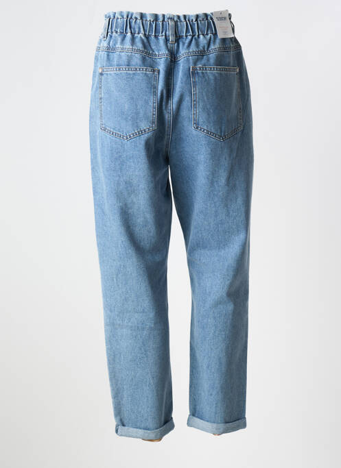 Jean coupe Mom bleu C'EST BEAU LA VIE pour femme