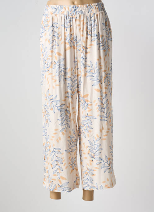 Pantalon 7/8 orange MELYA MELODY pour femme