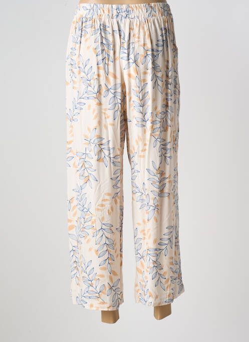 Pantalon 7/8 orange MELYA MELODY pour femme