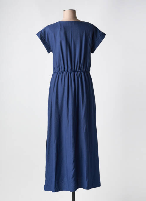 Robe longue bleu C'EST BEAU LA VIE pour femme