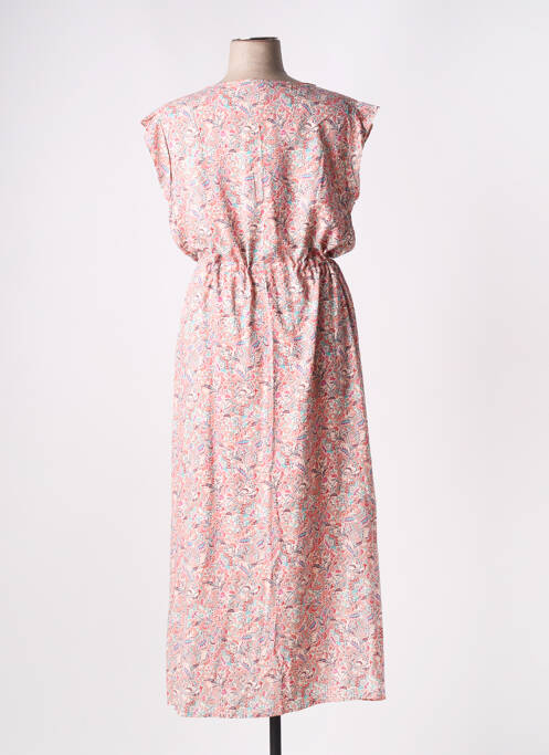 Robe longue rose C'EST BEAU LA VIE pour femme