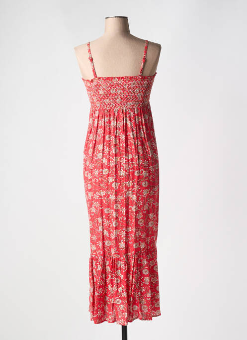 Robe longue rouge C'EST BEAU LA VIE pour femme