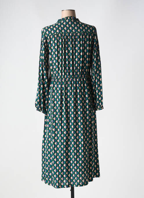Robe longue vert C'EST BEAU LA VIE pour femme