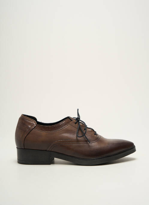 Derbies marron CAFE NOIR pour femme