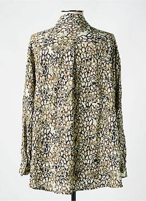 Chemisier coupe cintrée manches longues beige PLEASE femme
