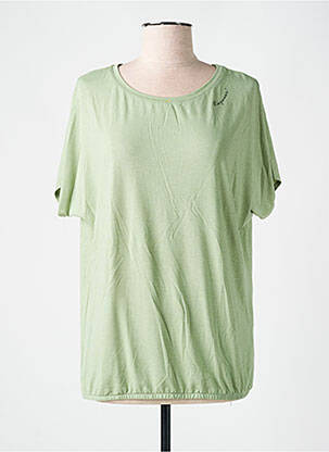 T-shirt stretch manches courtes vert RAGWEAR femme