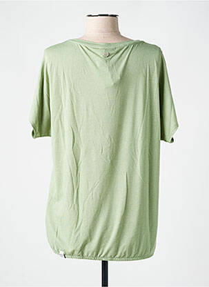 T-shirt stretch manches courtes vert RAGWEAR femme