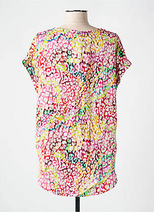 Blouse manches courtes manches courtes rose PLEASE femme