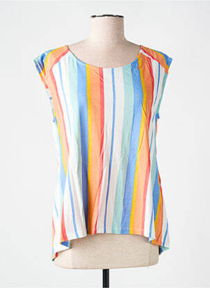 T-shirt stretch manches courtes orange RAGWEAR femme