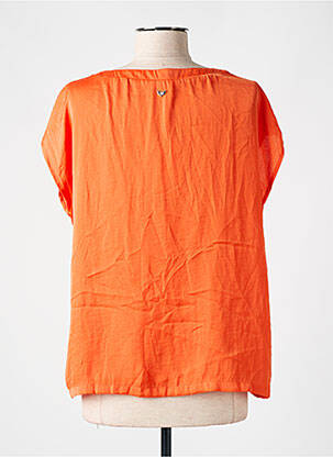 Blouse manches courtes manches courtes orange LES P'TITES BOMBES femme