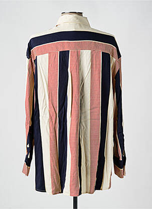 Tunique manches longues col chemisier beige TOMMY HILFIGER femme