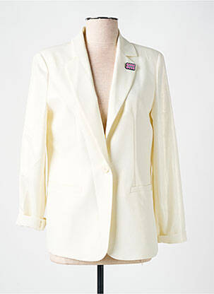 Blazer beige PLEASE pour femme