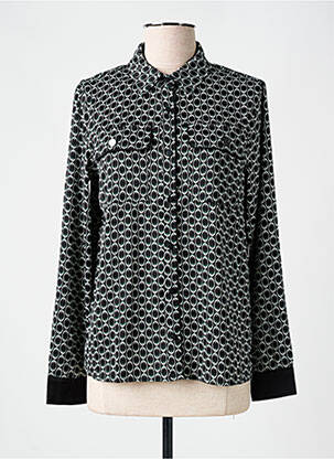 Chemisier noir FREEMAN T.PORTER pour femme