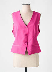 Gilet sans manche rose PLEASE pour femme seconde vue