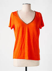 T-shirt orange LES P'TITES BOMBES pour femme seconde vue