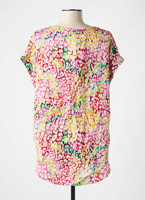 Blouse manches courtes manches courtes rose PLEASE femme