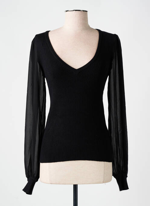 Pull noir FREEMAN T.PORTER pour femme