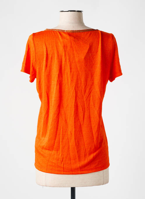 T-shirt orange LES P'TITES BOMBES pour femme