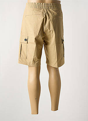 Bermuda taille élastique beige HUGO BOSS homme
