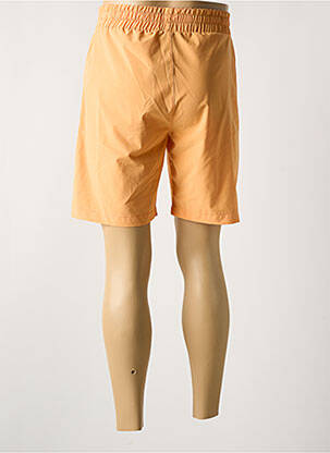 Bermuda taille élastique orange HELVETICA homme