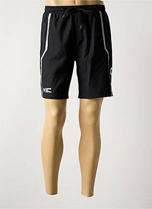 Short de bain imprimé fantaisie noir COMME DES LOUPS homme