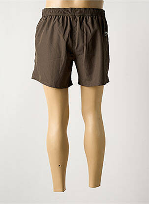 Short de bain fermeture liens à nouer marron REPLAY homme