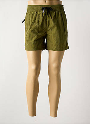 Short de bain fermeture liens à nouer vert DOUBLEHOOD homme