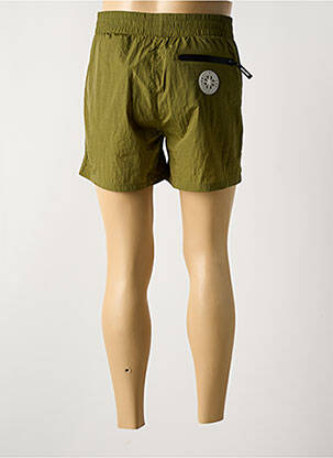 Short de bain fermeture liens à nouer vert DOUBLEHOOD homme