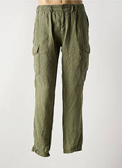 Pantalon cargo vert SCHOTT pour homme seconde vue