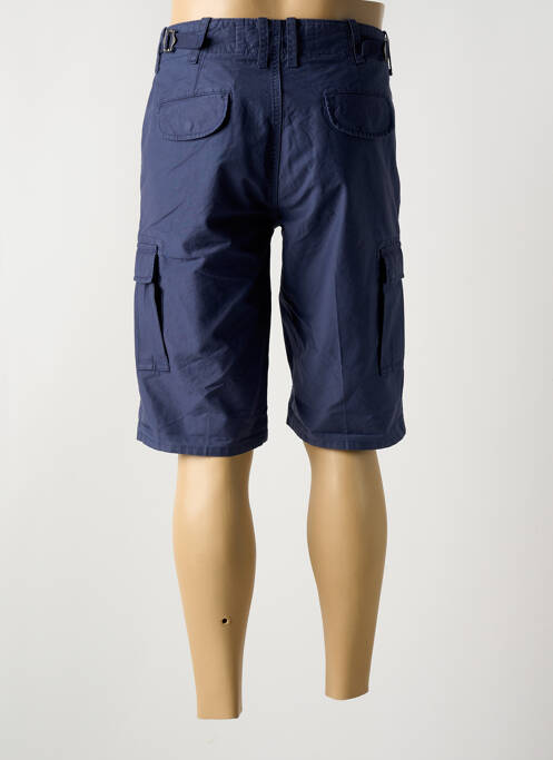 Bermuda coupe droite bleu FREEMAN T.PORTER homme