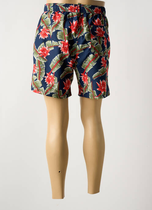 Short de bain imprimé fantaisie bleu SUPERDRY homme