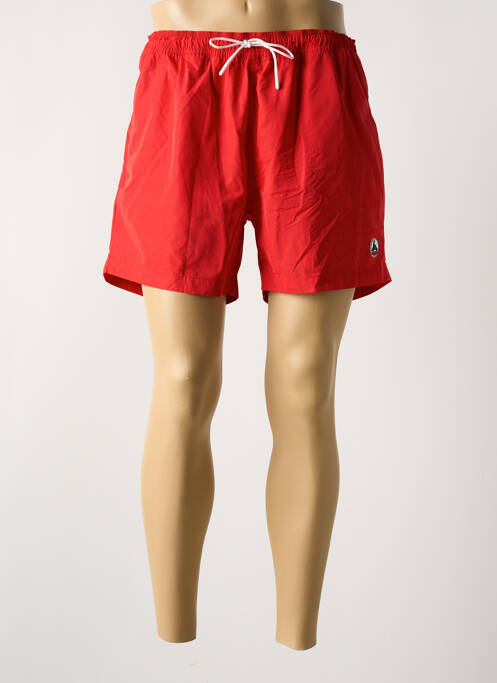 Short de bain fermeture liens à nouer rouge JOTT (JUST OVER THE TOP) homme