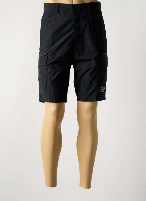Bermuda noir HUGO BOSS pour homme