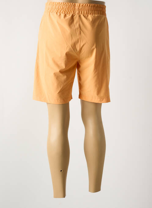Bermuda orange HELVETICA pour homme