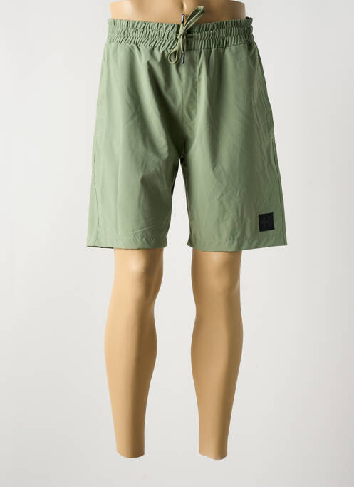 Bermuda vert HELVETICA pour homme