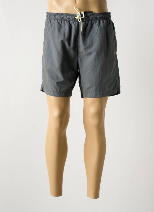 Short de bain gris ECOALF pour homme