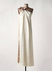 Robe longue beige IMPERIAL pour femme seconde vue