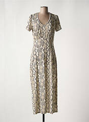 Robe longue beige LE TEMPS DES CERISES pour femme seconde vue