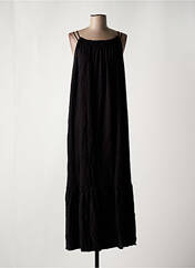 Robe longue noir PLEASE pour femme seconde vue