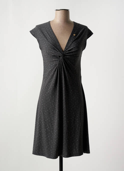 Robe courte manches courtes manches courtes gris RAGWEAR femme